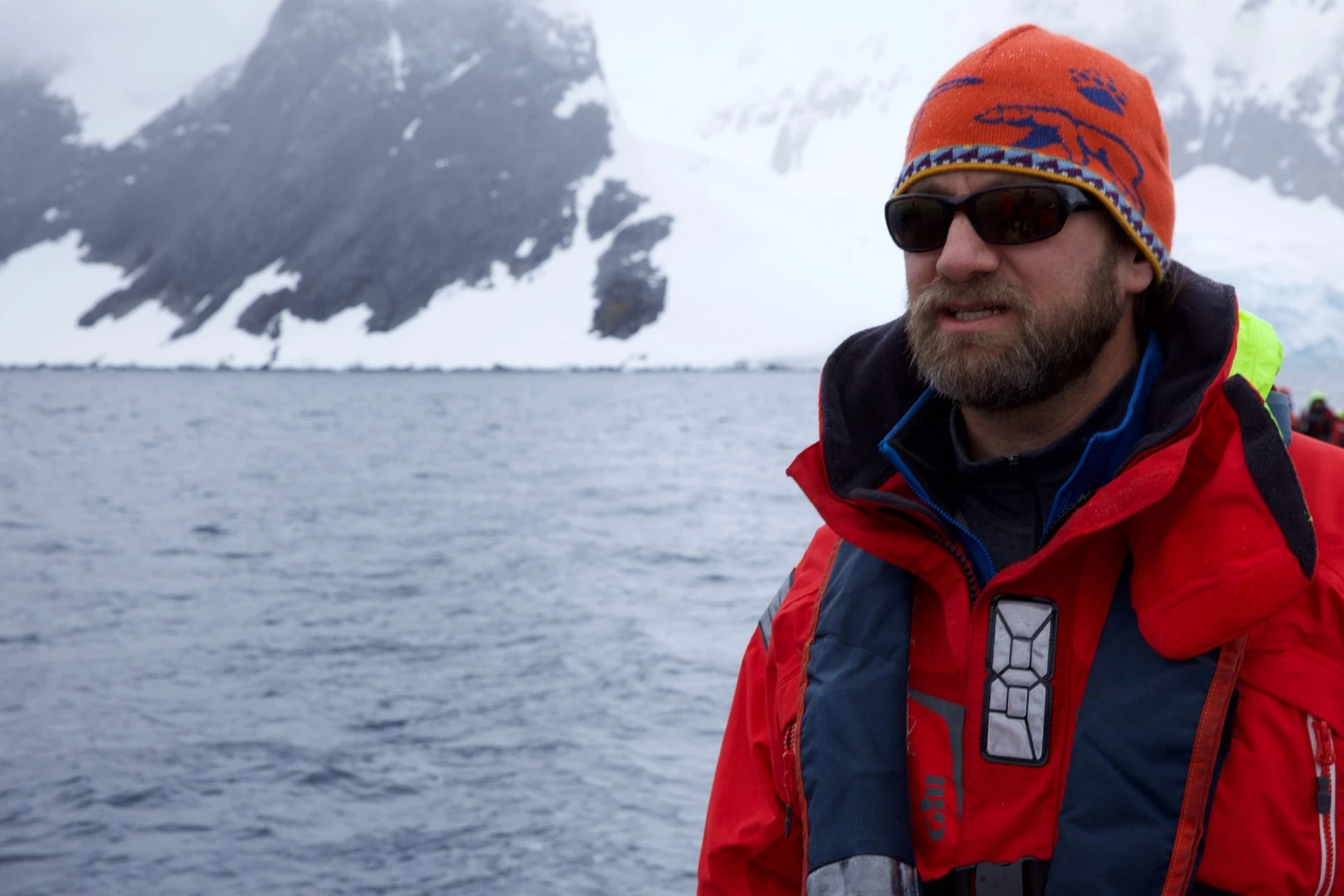 Dr Ari Friedlaender, Associate Professor, UC Santa Cruz on the Antarctic Peninsula