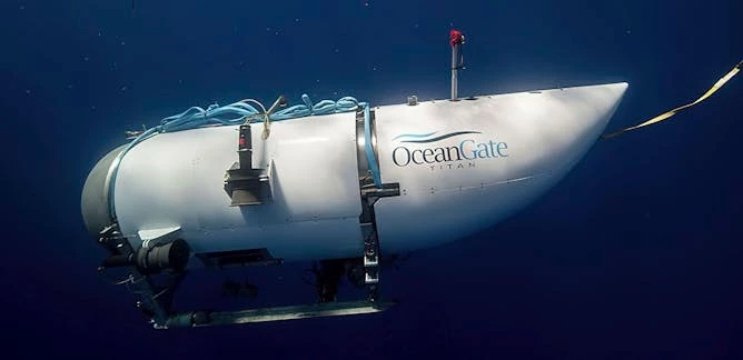 The submersible Titan