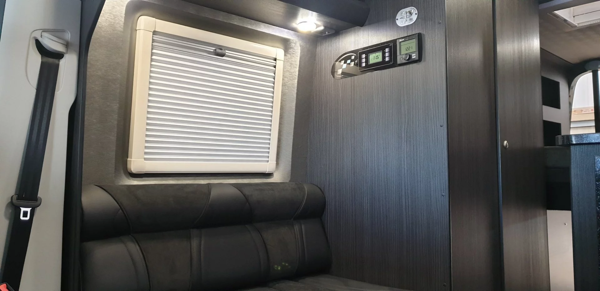 The Savage also includes a side-facing bench