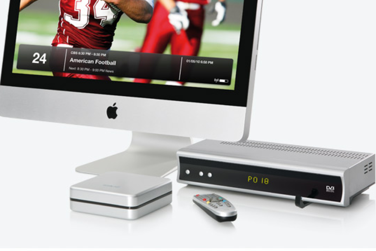 The Elgato EyeTV HD is a PVR for your Mac that also lets your stream content to your iPad or iPhone