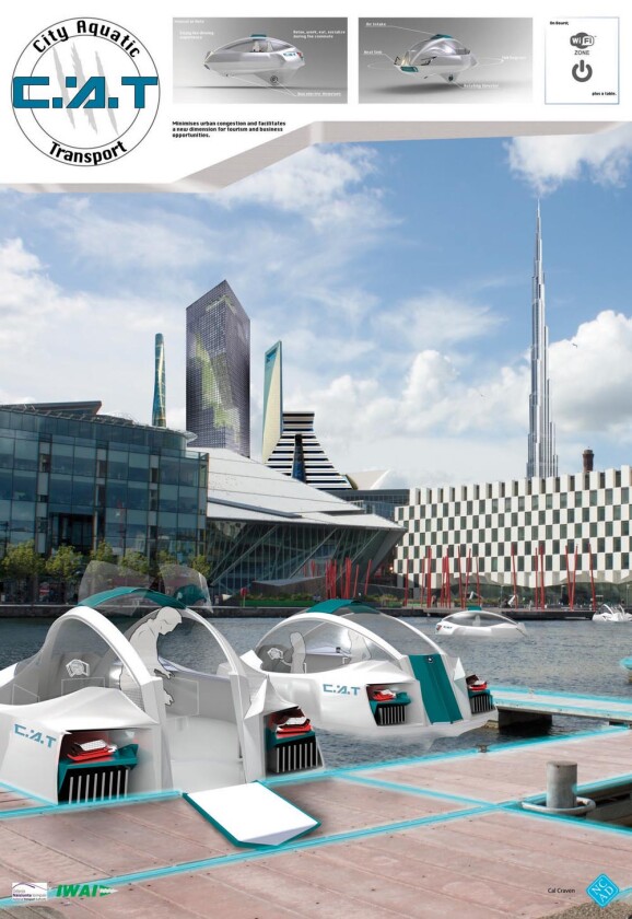 An illustration of how CAT can work in an inner-city environment (Image: Curve Creative)