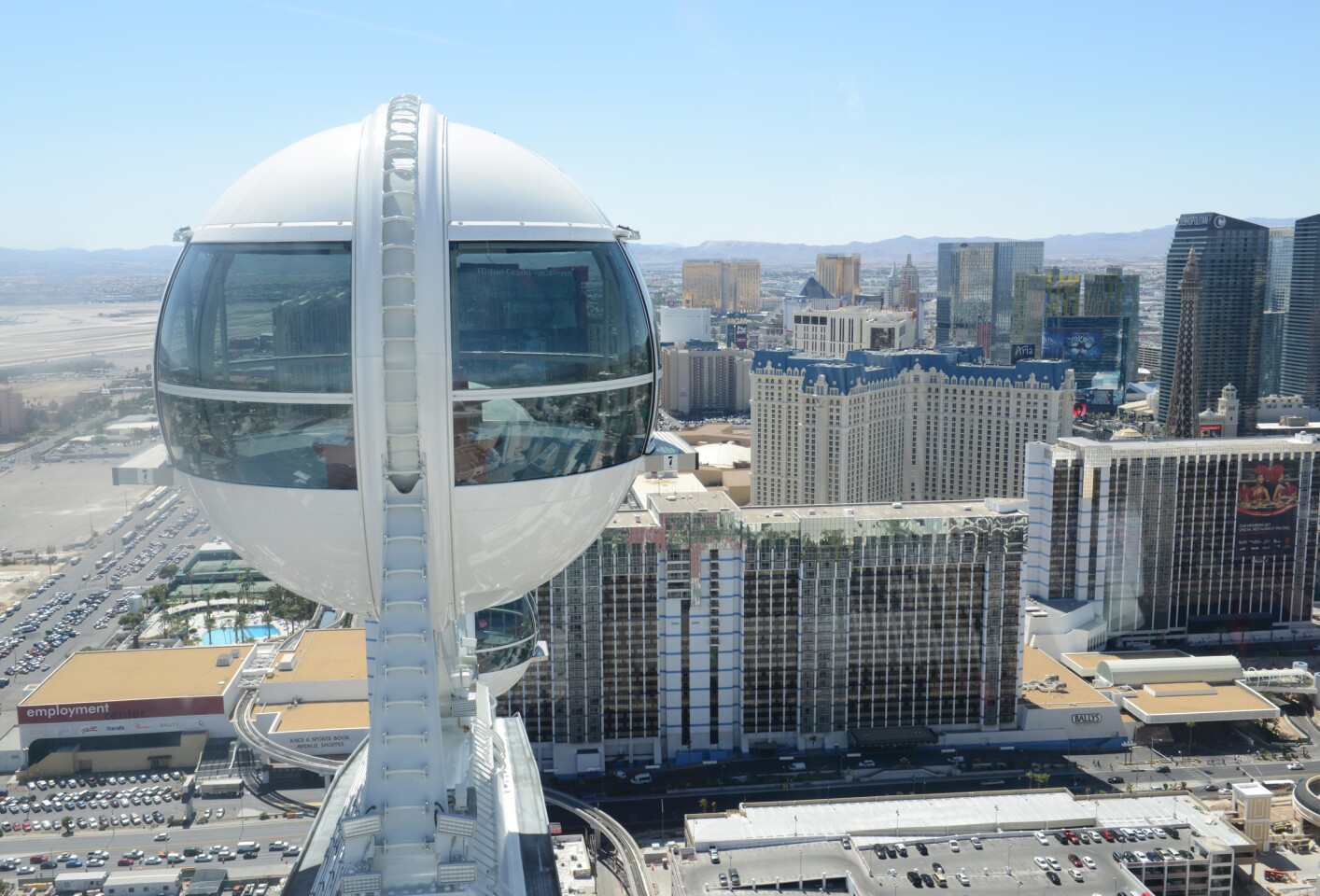 The High Roller isn't for those scared of heights