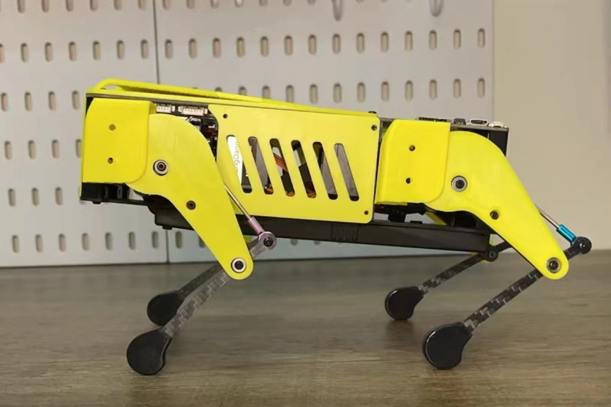 The Mini Pupper 2 features upgraded brains, is compatible with the ROS2 operating platform, and comes with smarter servos