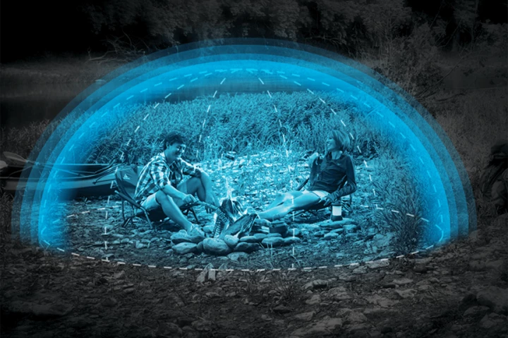 Thermacell's mosquito repelling technology sets up a 15 x 15-foot protection zone