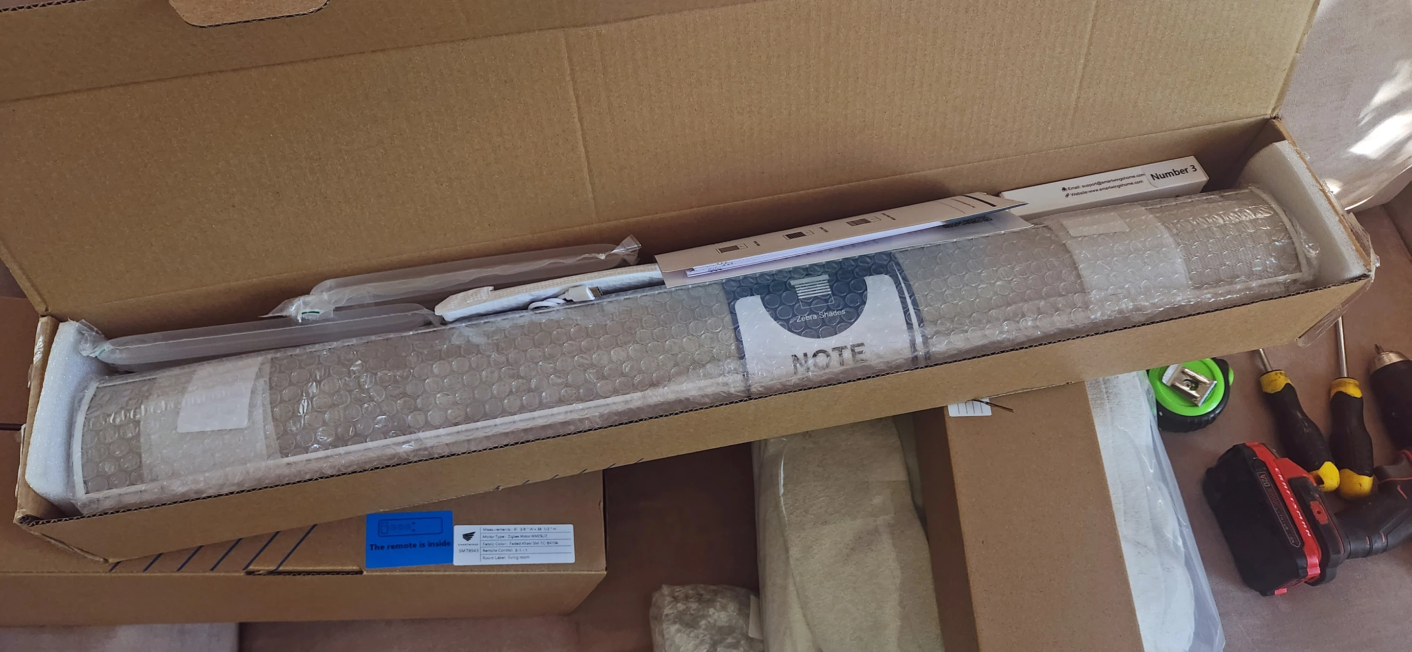 I was pleasantly surprised when I opened the box and it was basically an all-in-one unit. I thought for sure I was going to have to do some assembly.