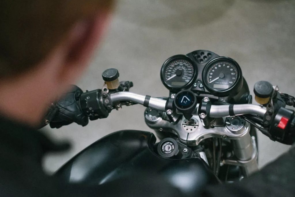 Snaps on and off your bikes easily, so you don't need to just leave it on