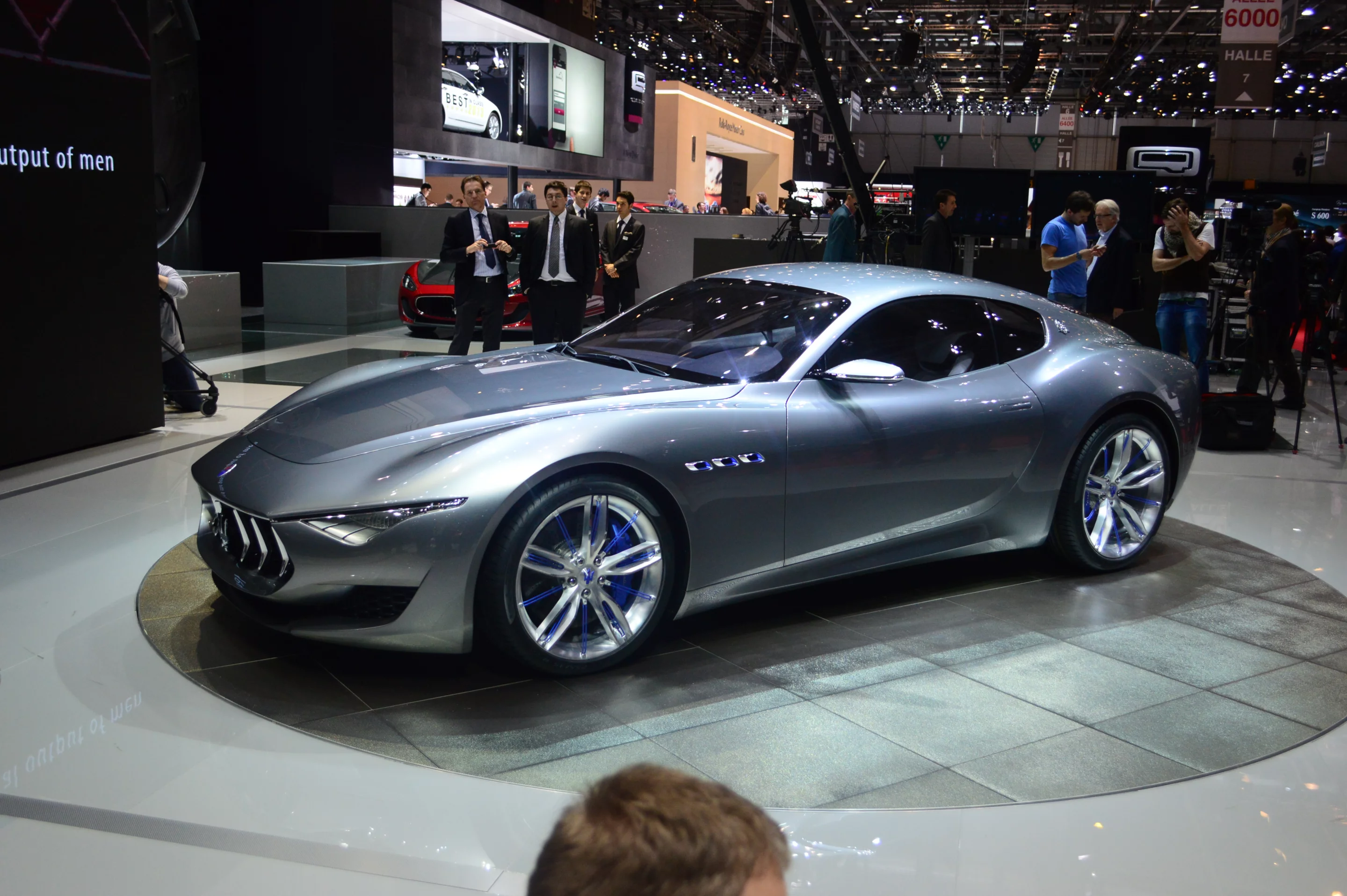 The most obvious design departure for the Alfieri in comparison to the GT is in the nose, hood and rear end (Photo: CC Weiss/Gizmag)