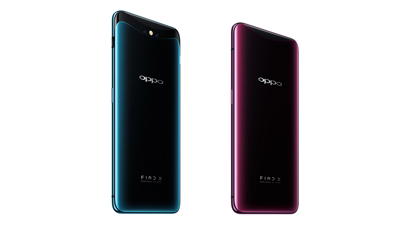 Oppo's Find X phone features a slide-out camera on the top, plus some decent internal specs