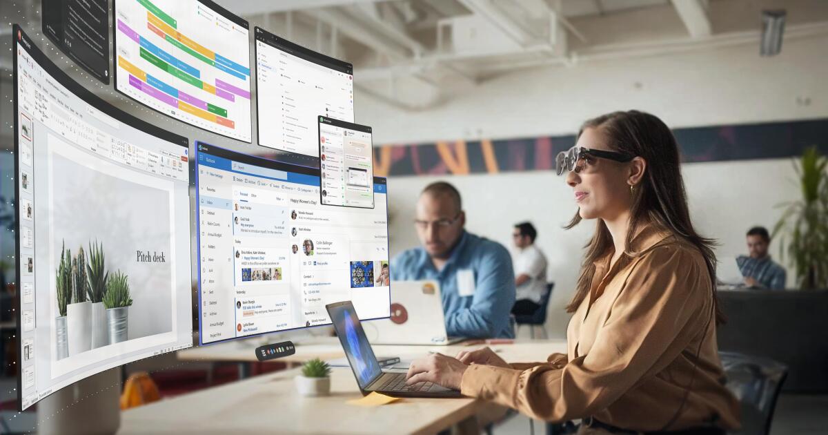 Spacetop brings 100-inch virtual workspace to AI laptops