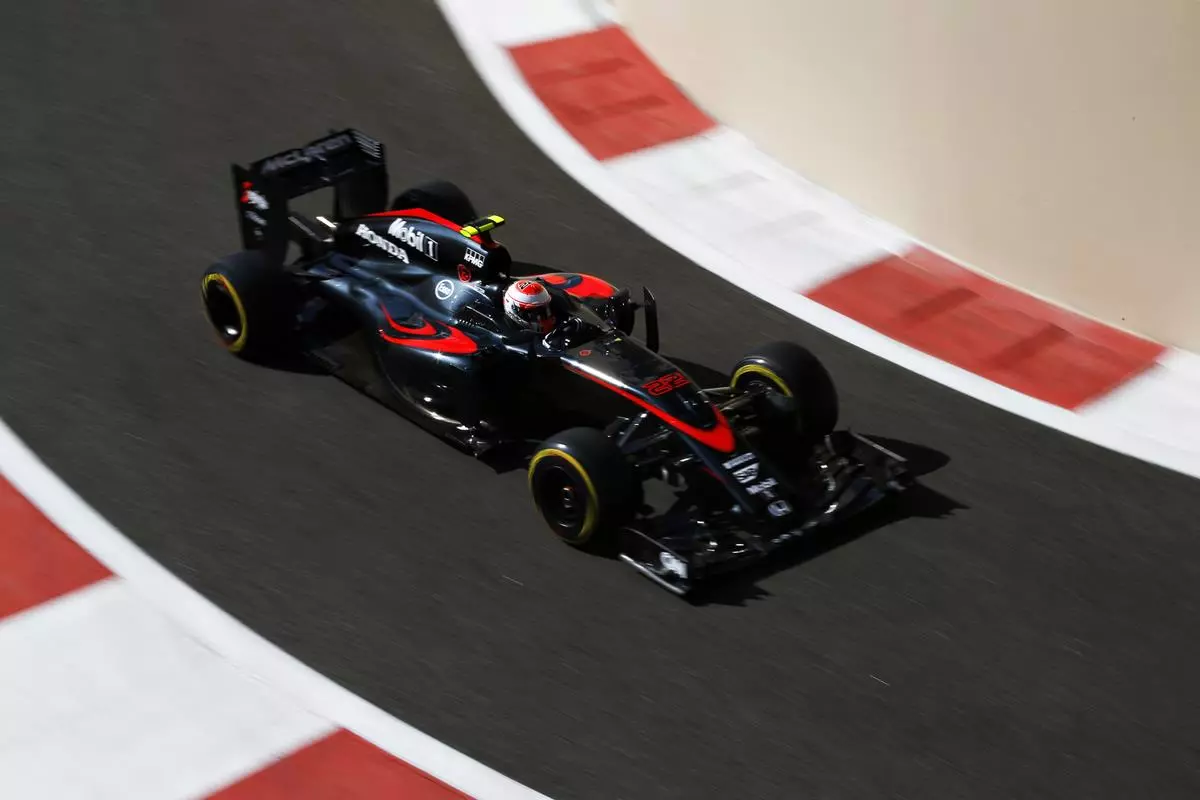The current McLaren Honda Formula One race car is a very high-tech machine