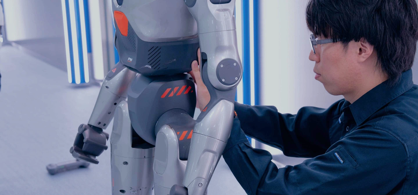 When on-site repair isn't enough, GMO will take robots back to its lab for intensive maintenance
