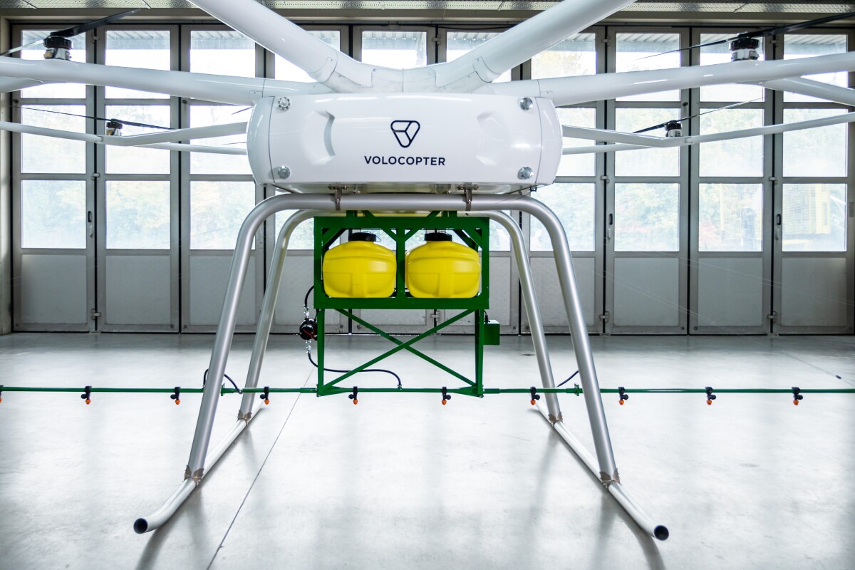 Having introduced a massive heavy-lift drone at the end of October, Volocopter is now looking show just what the aircraft is capable of through a new partnership with John Deere
