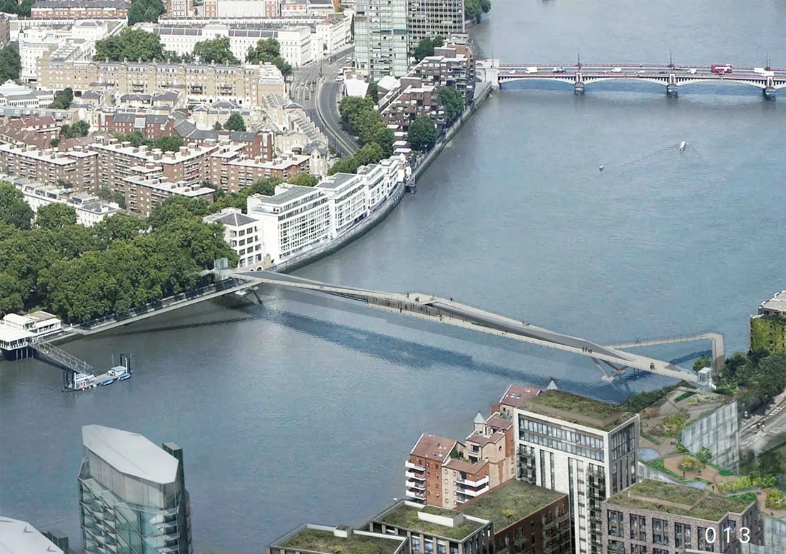 A simple and low profile design (Image: NEP Bridge Competition)
