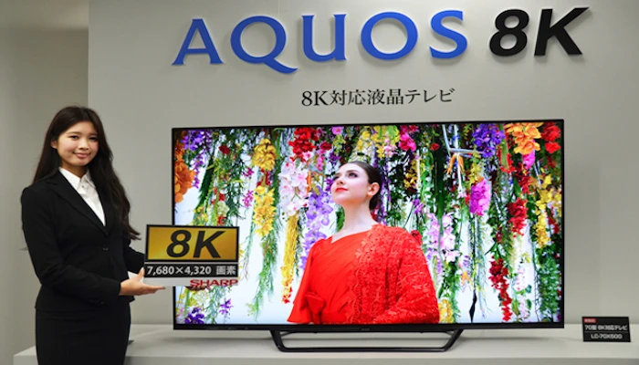 Sharp has announced the Aquos 8K Series, a range of TVs and displays boasting an 8K resolution