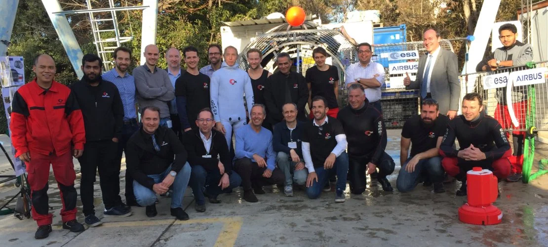 The Airbus airlock team