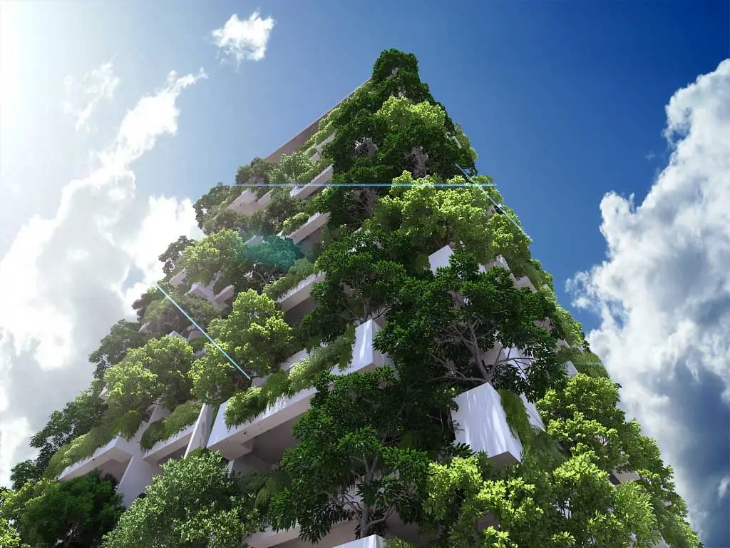 It is expected to be 186 m (610 ft) high when complete