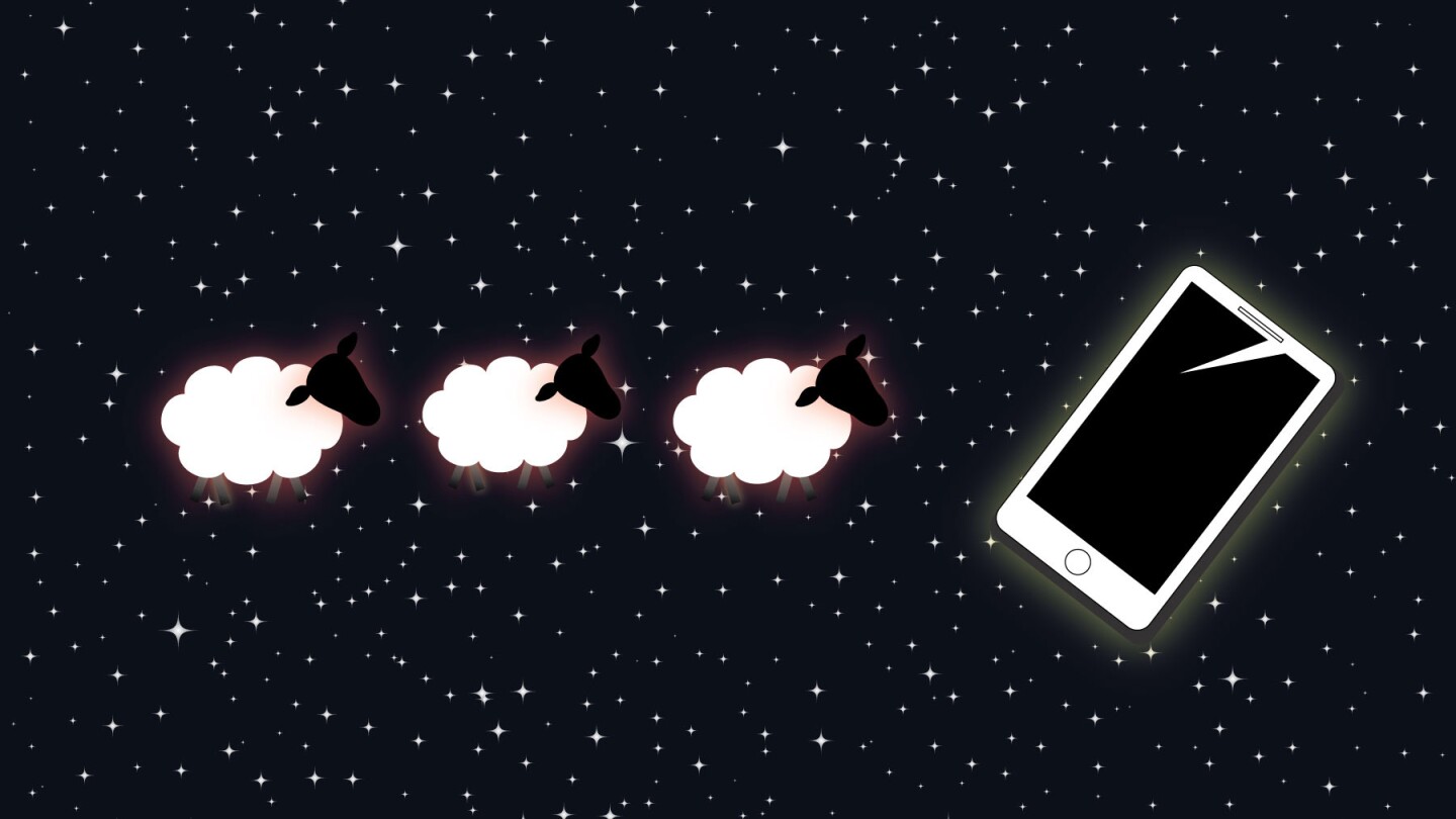 Studies have shown that the blue light from smartphone displays can disrupt sleep