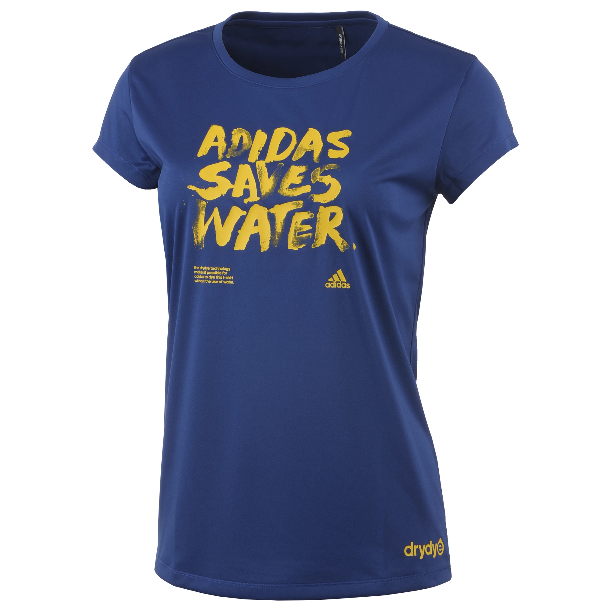 adidas t-shirt processed using DryDye