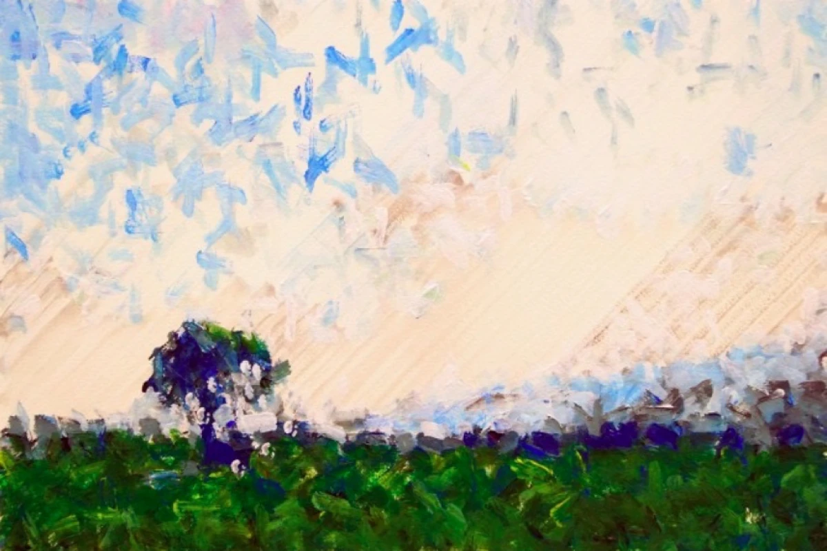Created by the TAIDA system at National Taiwan University, "The Beauty of Taiwan" utilizes a technique known as atmospheric perspective, in which distant mountains appear blue due to the humid atmosphere