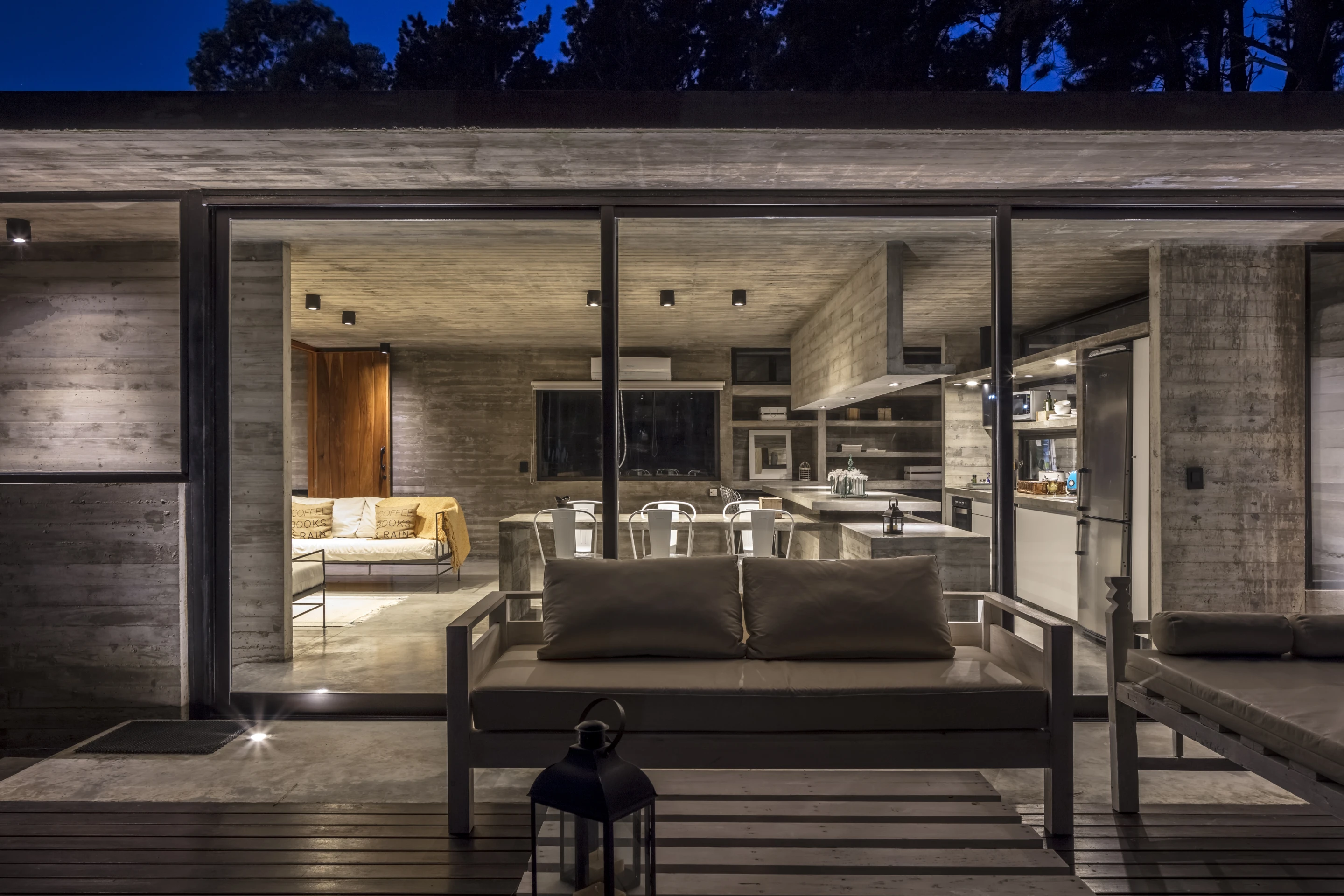 View into the Forest House, by Besonias Almeida