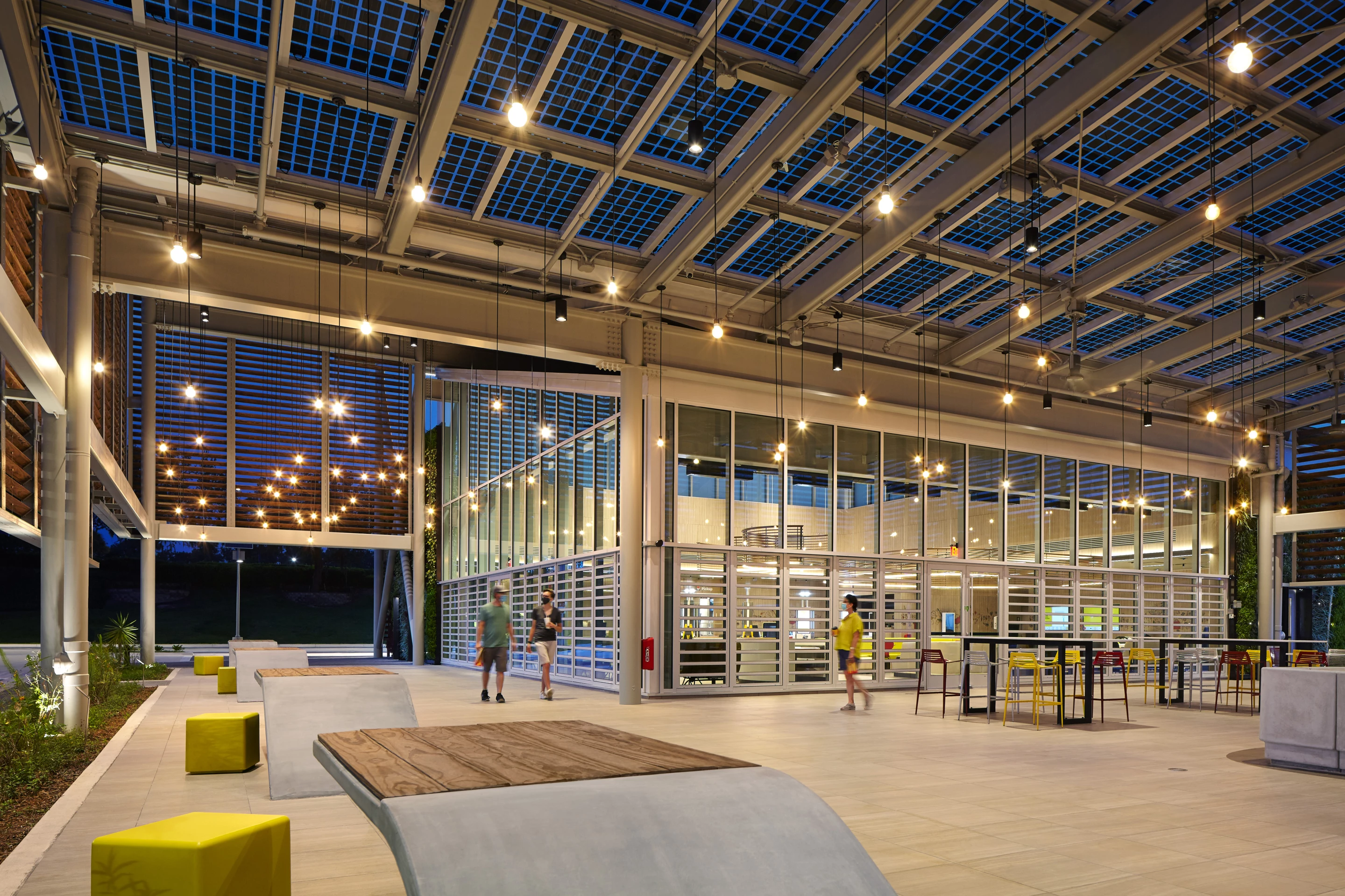 McDonald's Disney World is powered by a total of 1,066 photovoltaic panels