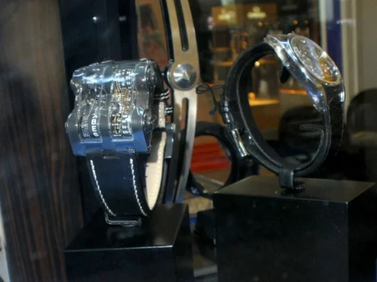 Part of the RJ collection on display