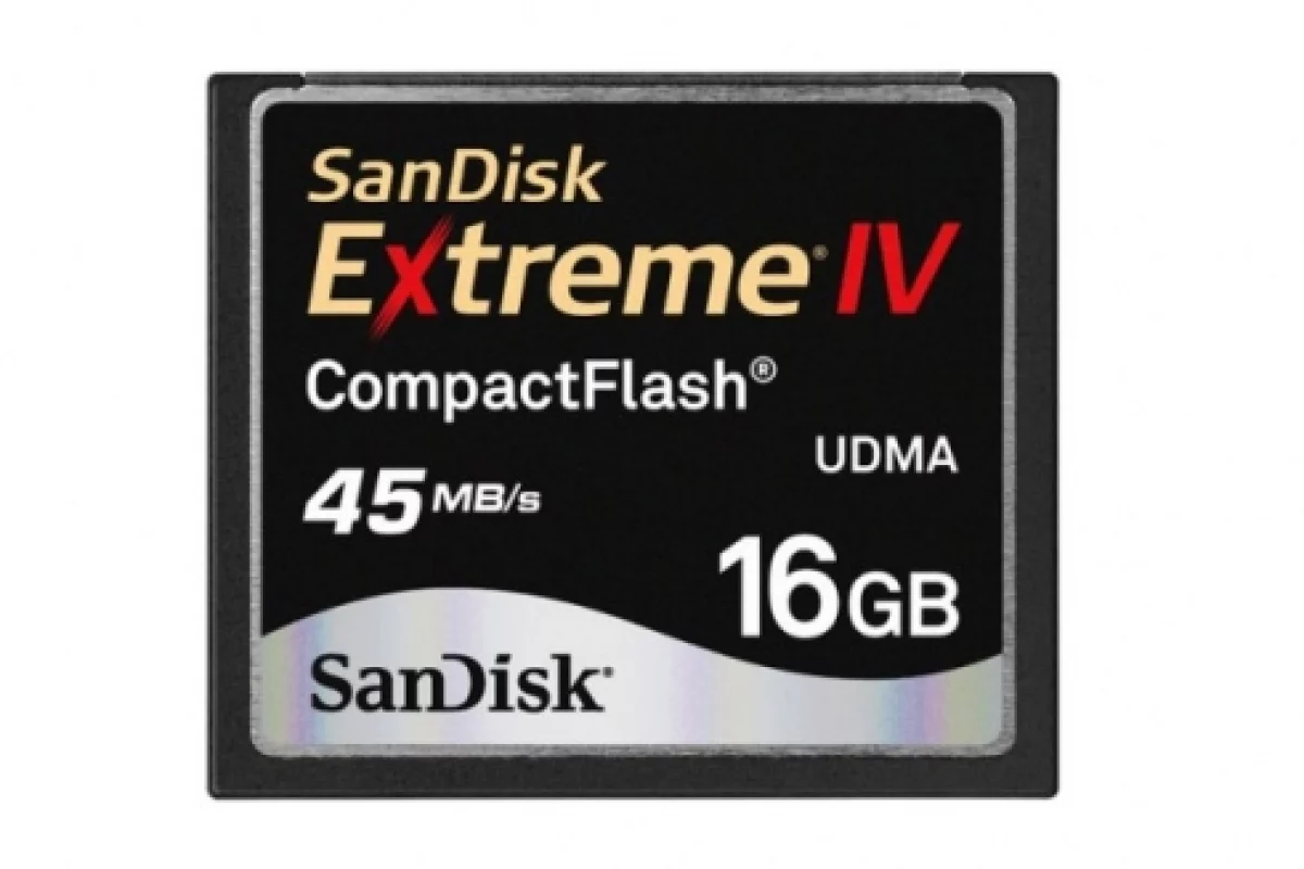 SanDisk Extreme IV CompactFlash Card