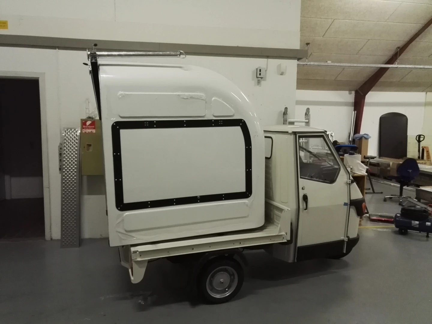 Wide Path Camper also sells a camper module which can be affixed to a pickup or something similar