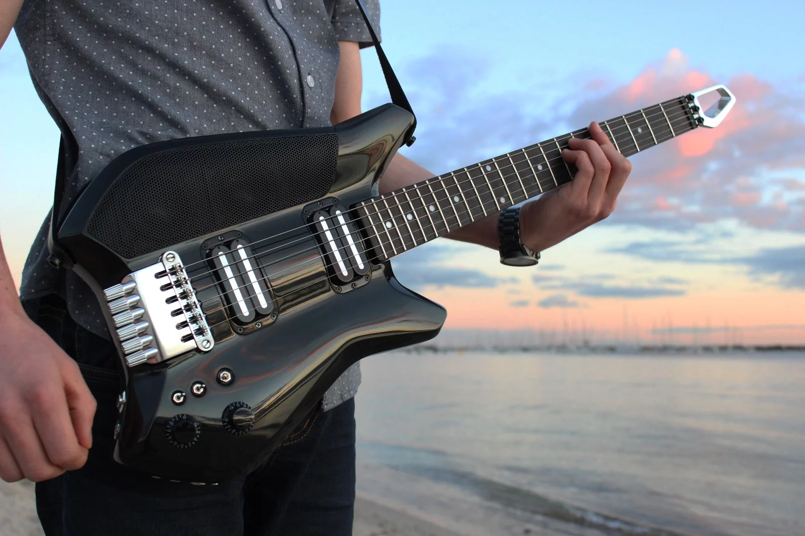 The Fusion Guitar is currently the subject of an Indiegogo crowdfunding campaign