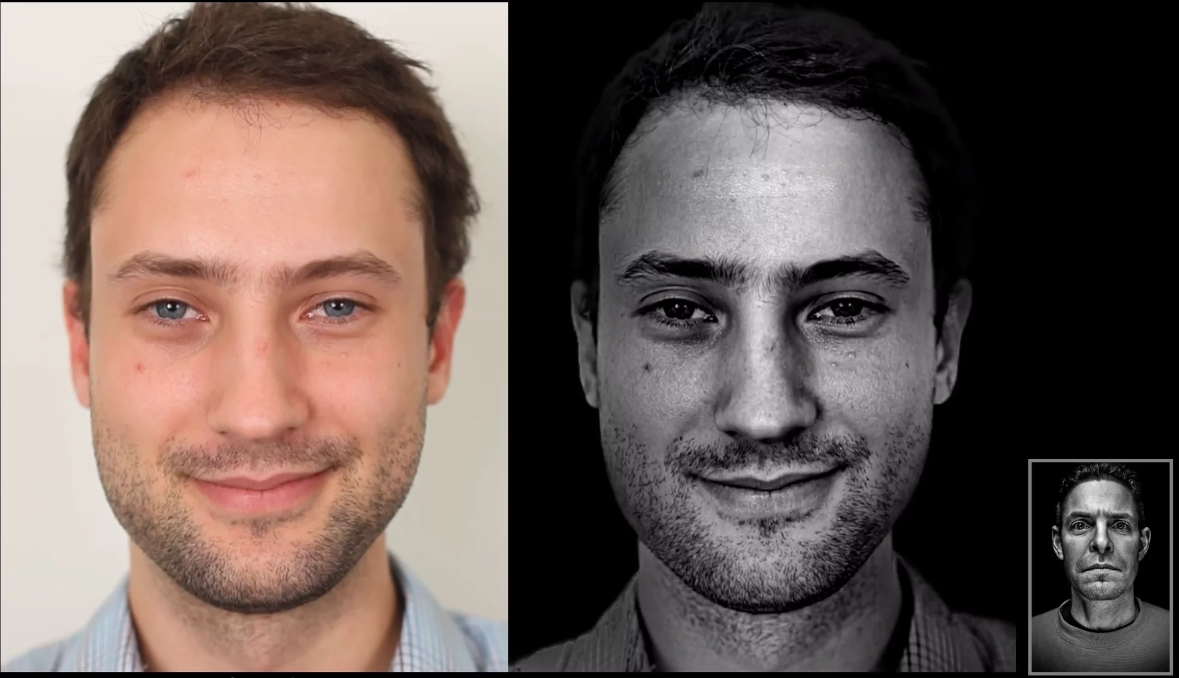 The MIT researchers developed an algorithm that gives standard portrait shots a professional studio feel