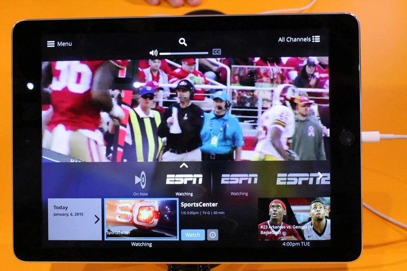 Sling TV is a blow to Cable TV in the US, bringing streaming live channels to mobile and set-top devices (Photo: Eric Mack/Gizmag.com)