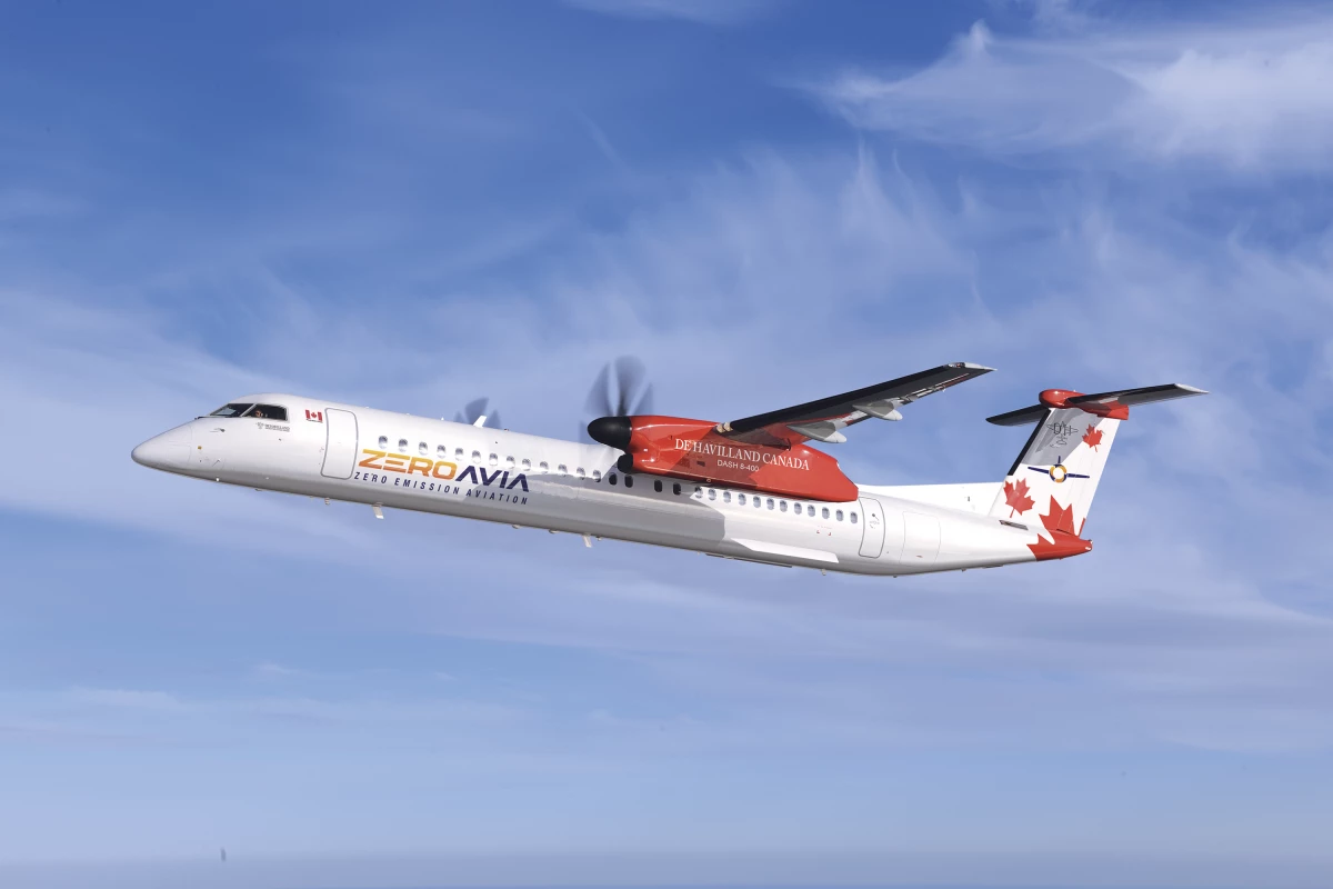 De Havilland Canada is partnering with ZeroAvia to develop and market zero-emissions hydrogen airliners, both as retrofits and off the shelf
