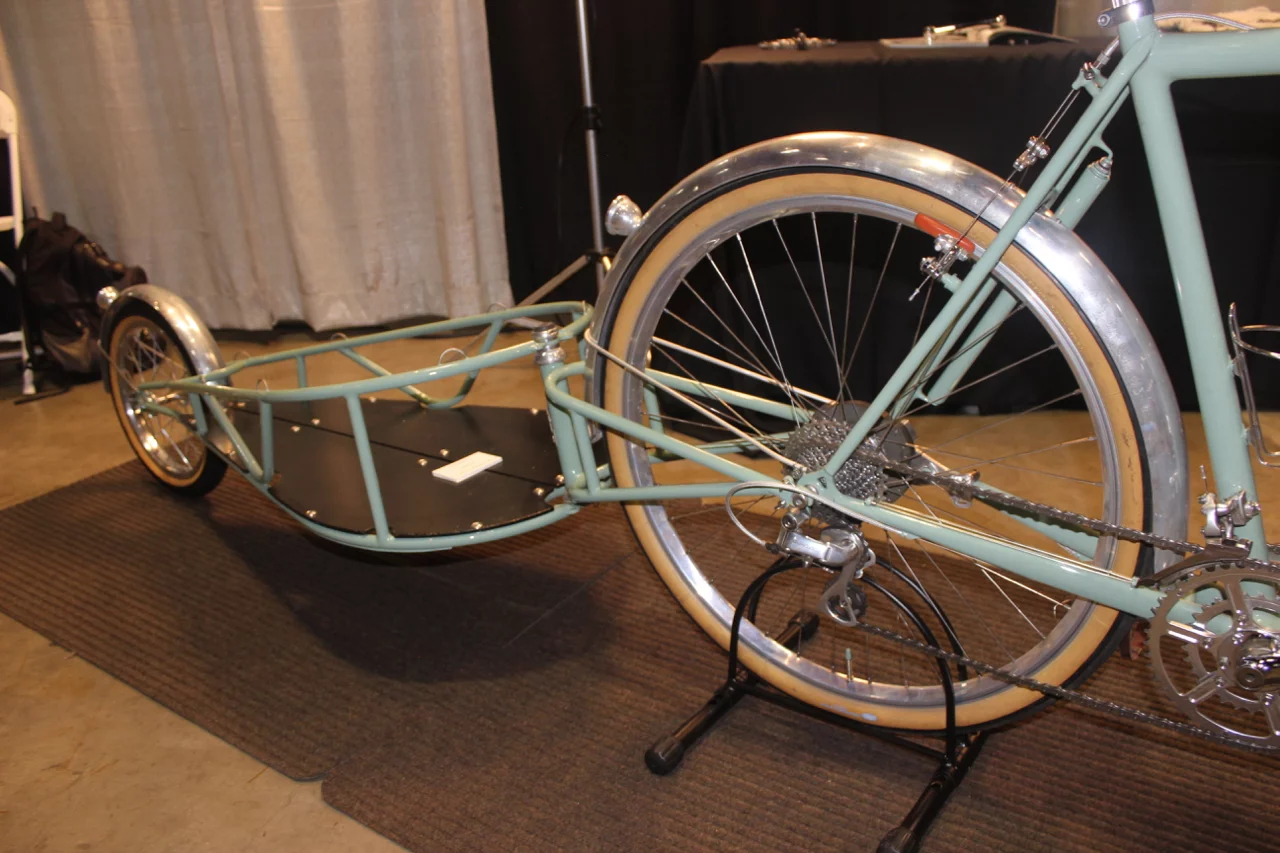 Chapman Cycles had this bike with matching trailer at the show