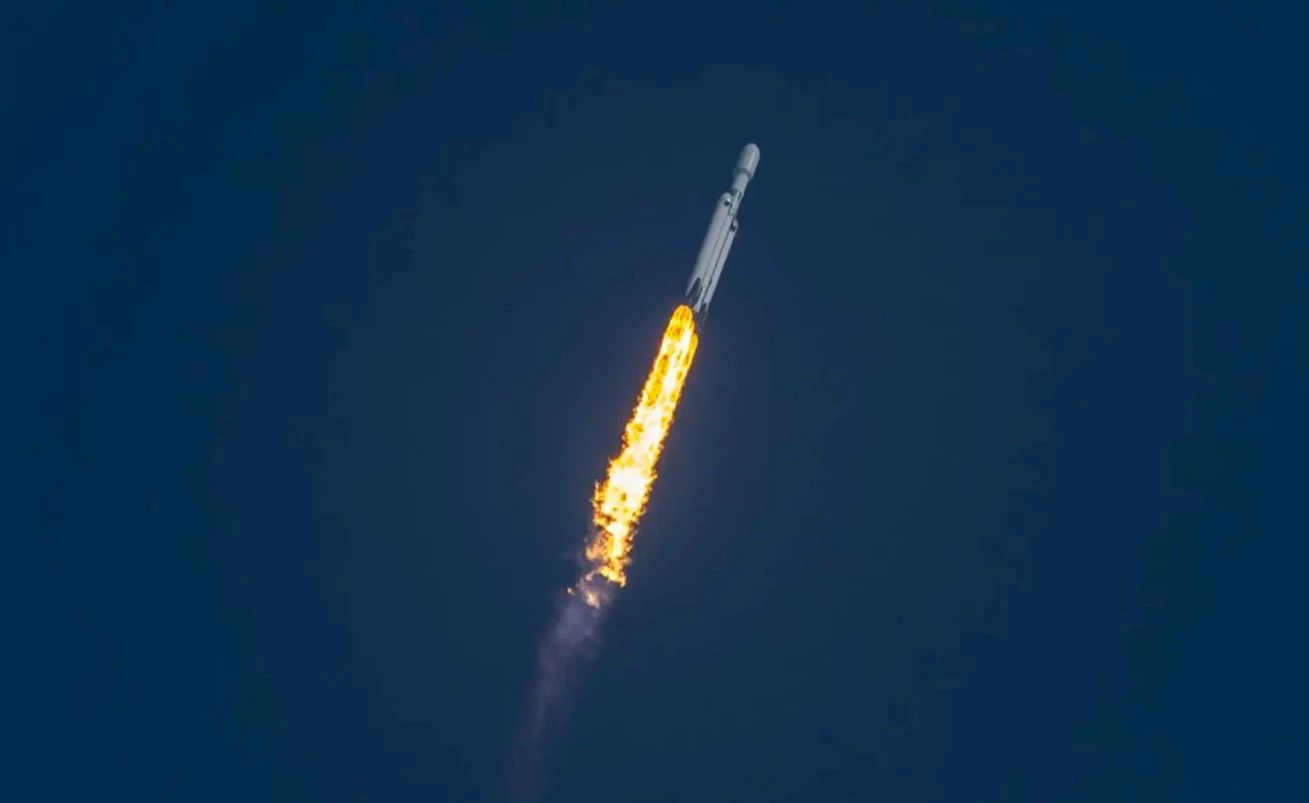 SpaceX's Falcon Heavy rocket has flown for the first time in three years
