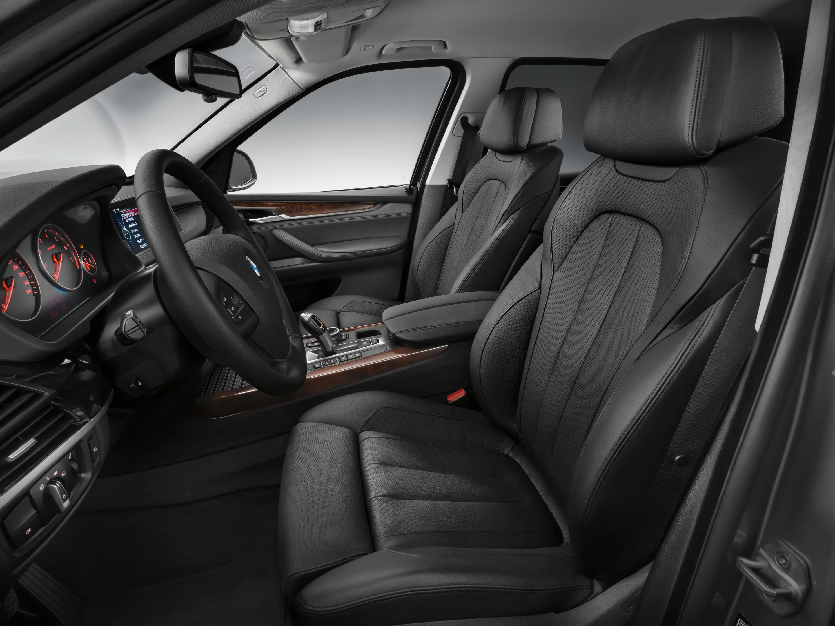 Inside, the Security Plus is just as luxurious as a standard X5