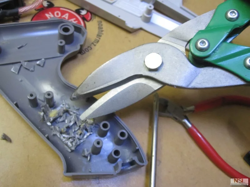 The tools used to make the NES Zapper Laser were non-specialist items such as soldering irons and screwdrivers