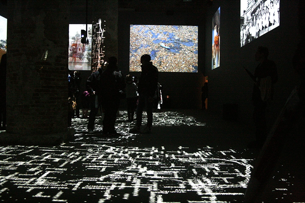Common Ground exhibit by Norman Foster Architecture, London (Photo: Bridget Borgobello)