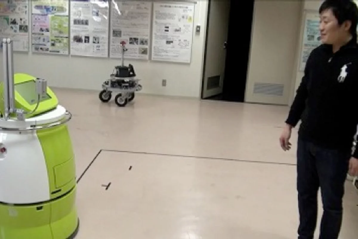 Terapio with one of its developers in Japan