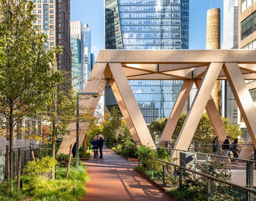 The High Line represents a milestone in New York city's urban connectivity and accessibility