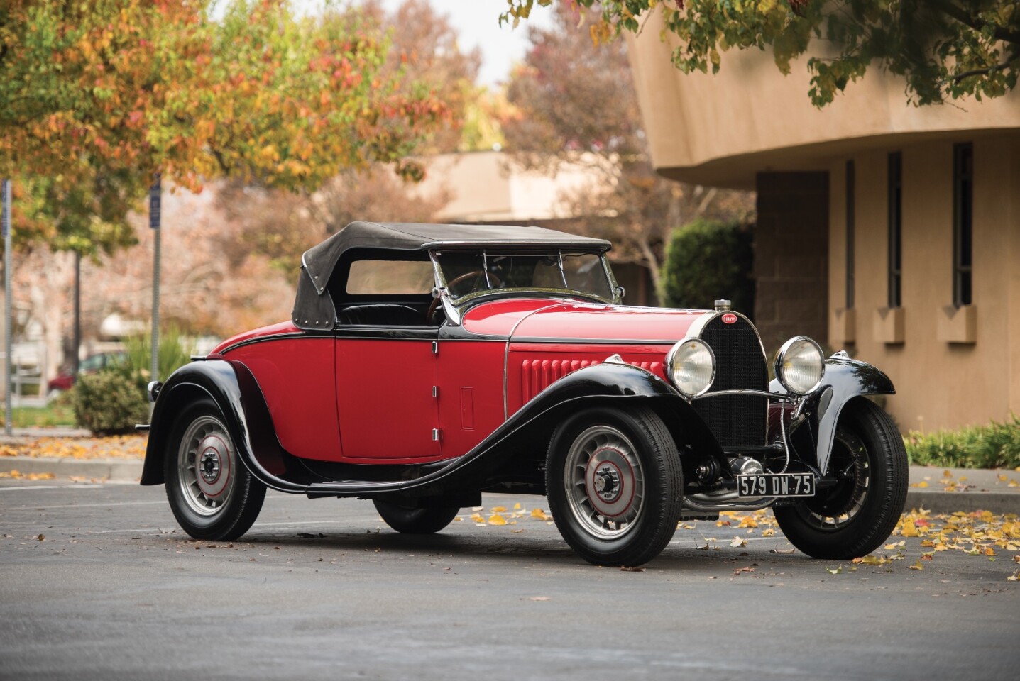 This 1931 Bugatti Type 49 Roadster by Gangloff has an estimated price of $900,000 to $1,100,000