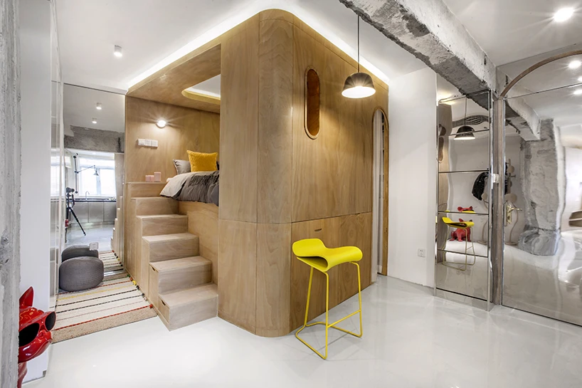 Each function box provides the home with all of the requirements for comfortable and practical living