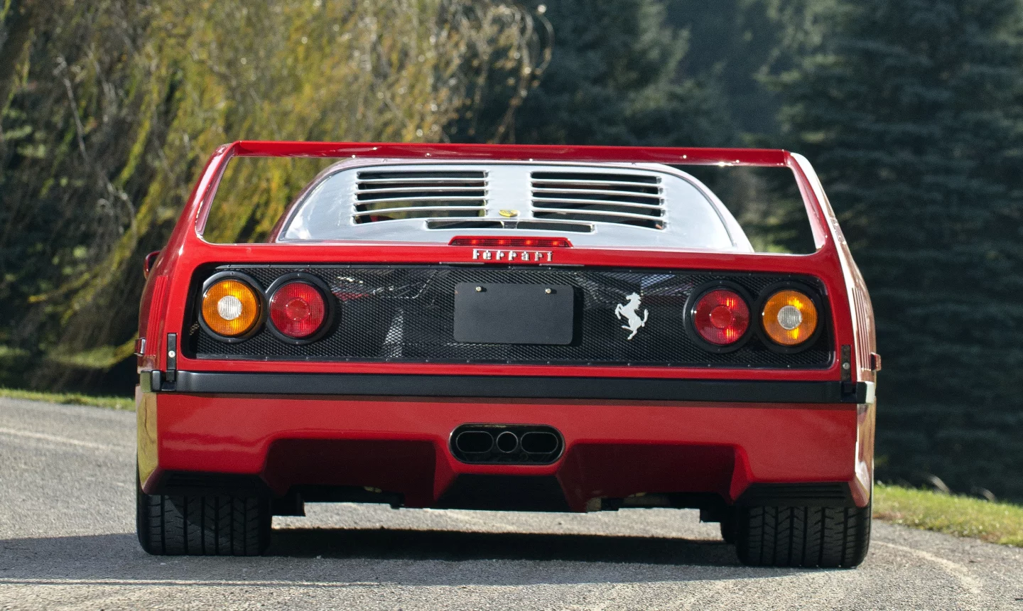 The ex-Iacocca Ferrari F40 Photo Â© 2011 Darin Schnabel/RM Auctions