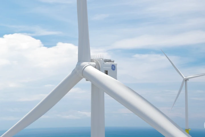 The Haliade-X turbines stand 260 meters (853 ft) tall, and will feature as part of the US' first large-scale offshore wind farm