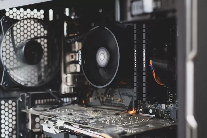 Computers use heatsinks, fans, and liquid cooling systems to keep the temperatures of processors and other components from soaring