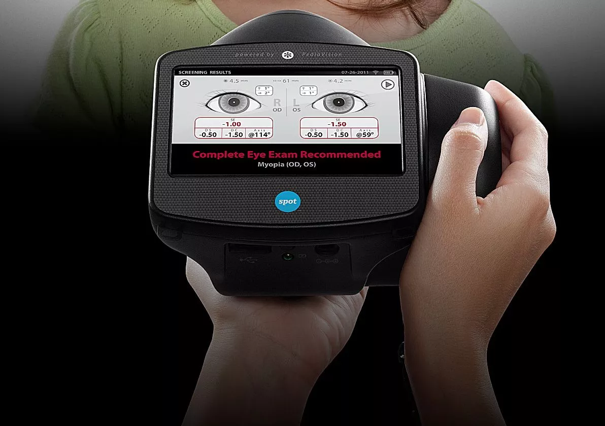 Spot is a new camera-like device for detecting vision problems