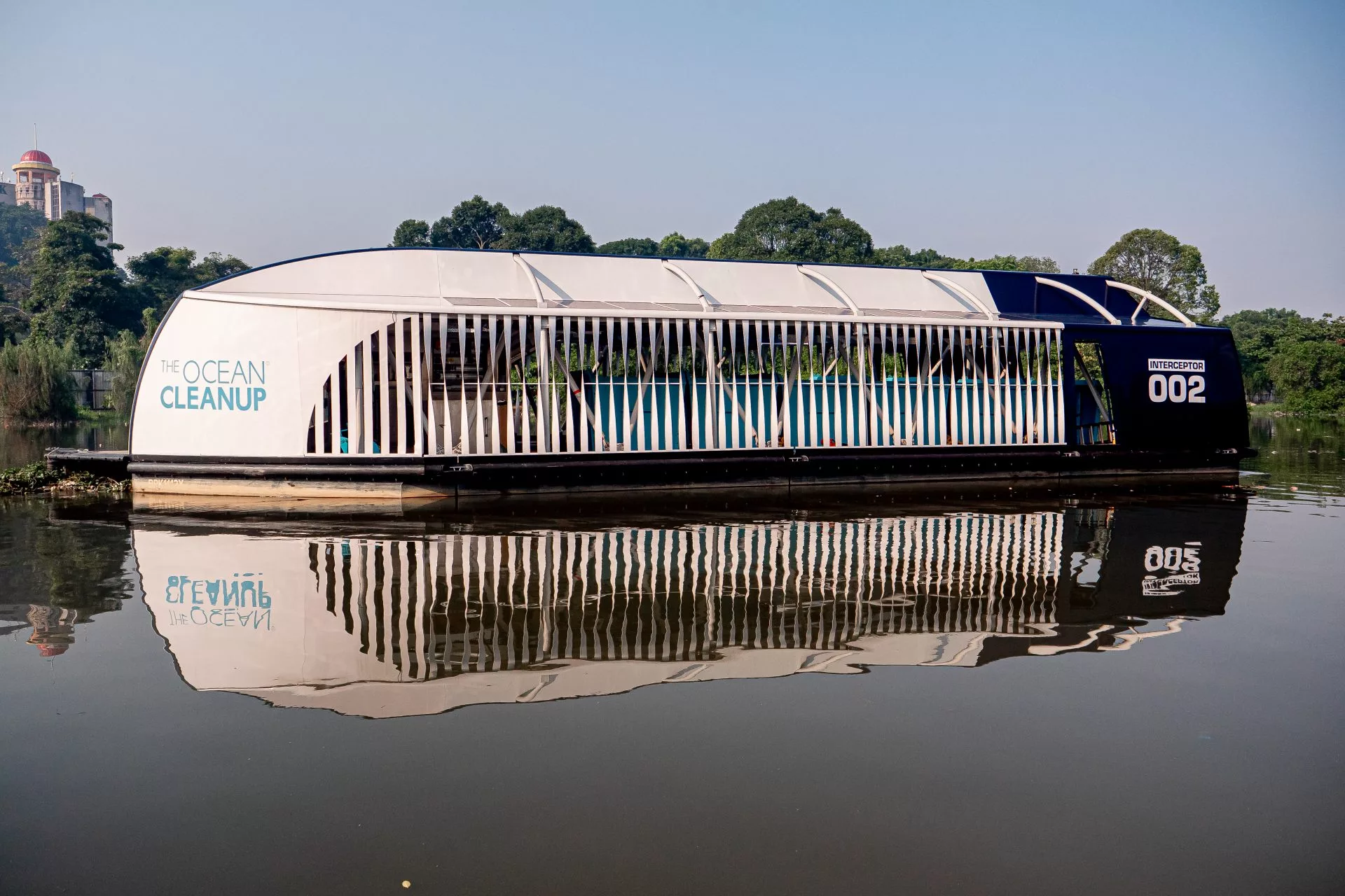 The Ocean Cleanup has already built the first four Interceptors, with one installed in Jakarta and another in Kuala Lumpur