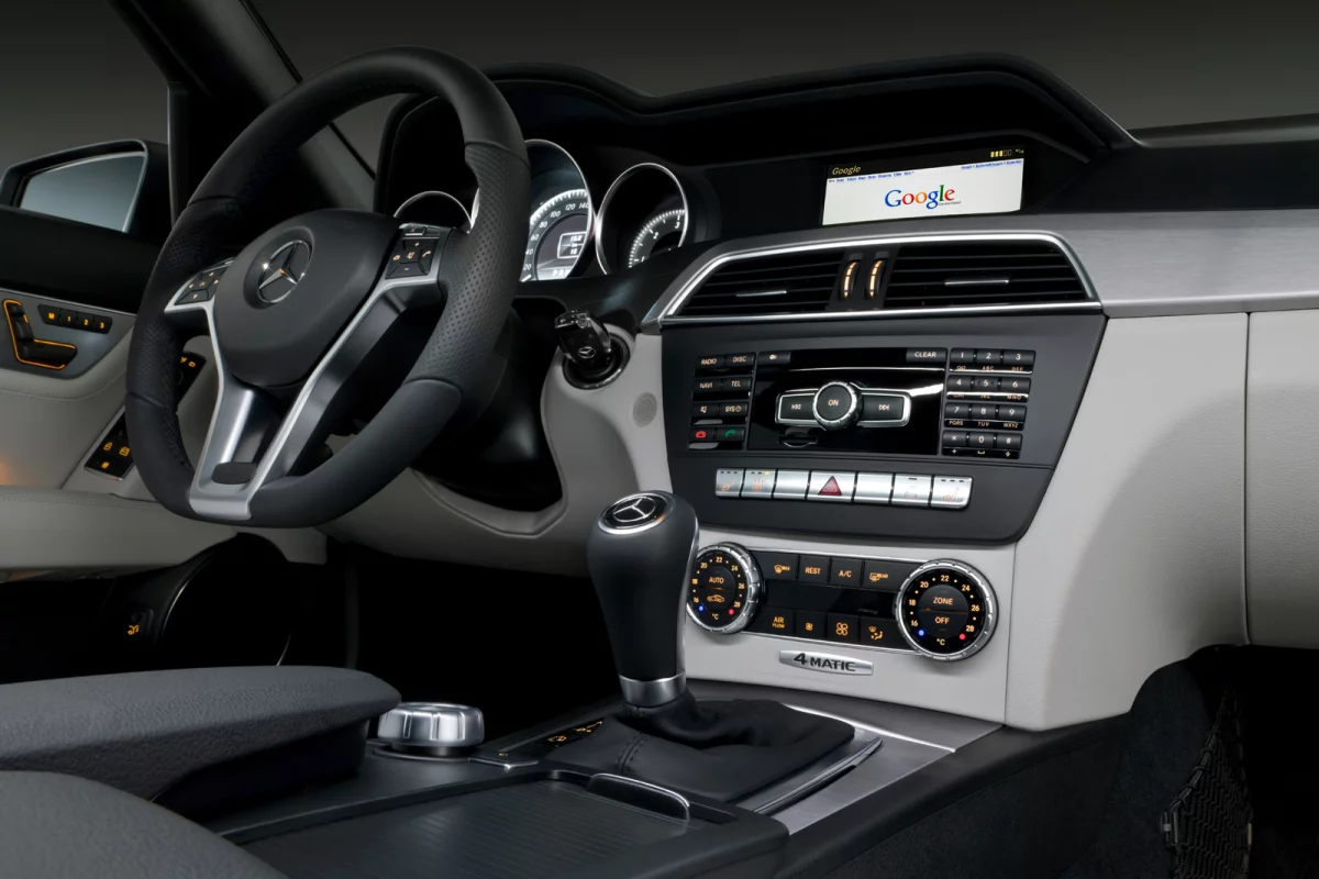 Mercedes' new C-Class now boasts in-dash internet access using a smartphone's Terminal Mode