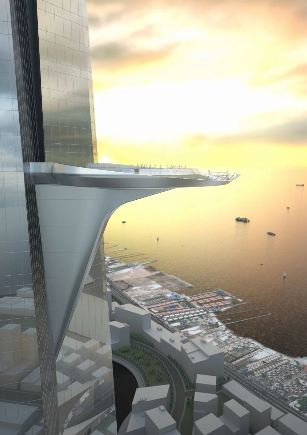 The Kingdom Towers sky terrace
