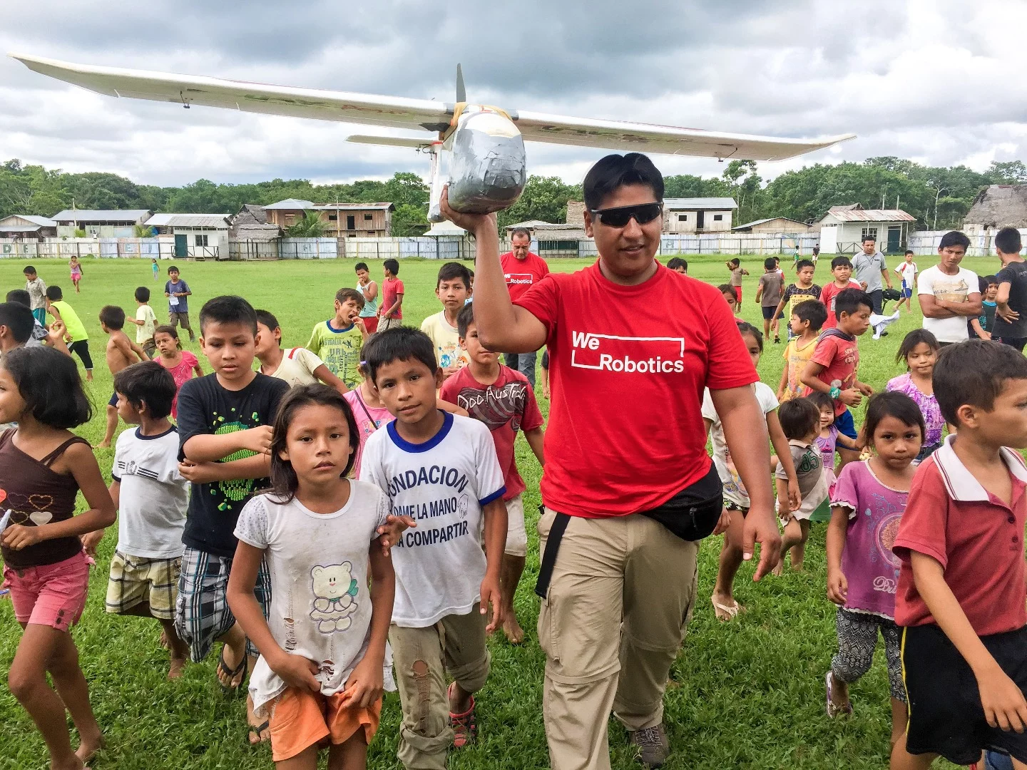 The team will land back in the Amazon this week to carry out further deliveries