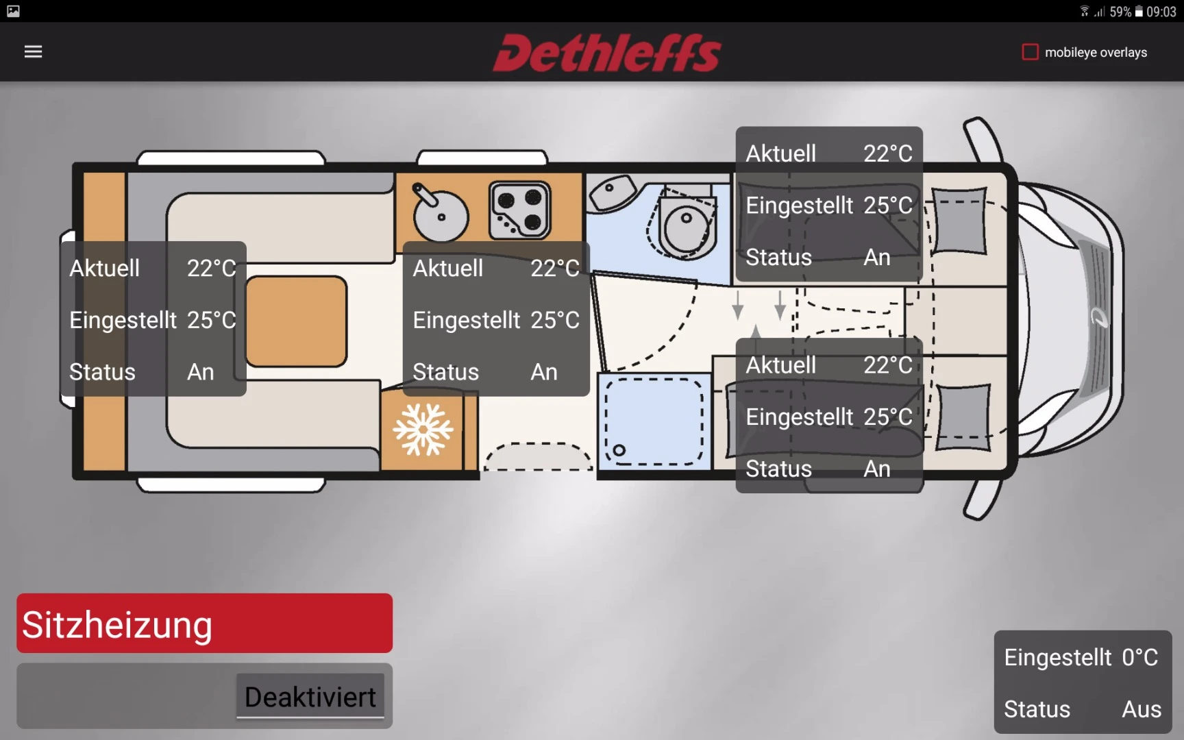 In addition to the German explanation of heating, this diagram gives you a feel for the e.home floor plan